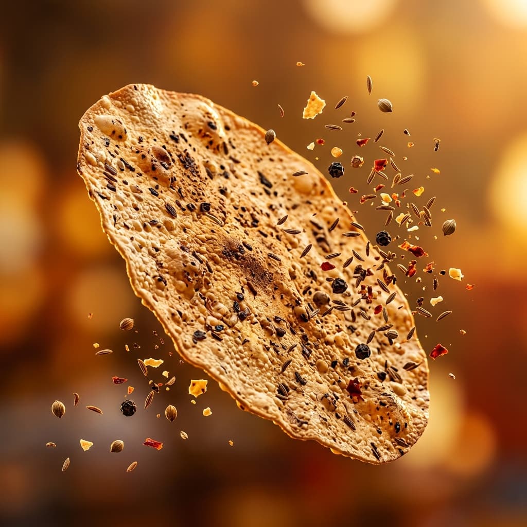 Delicious Papad Stack