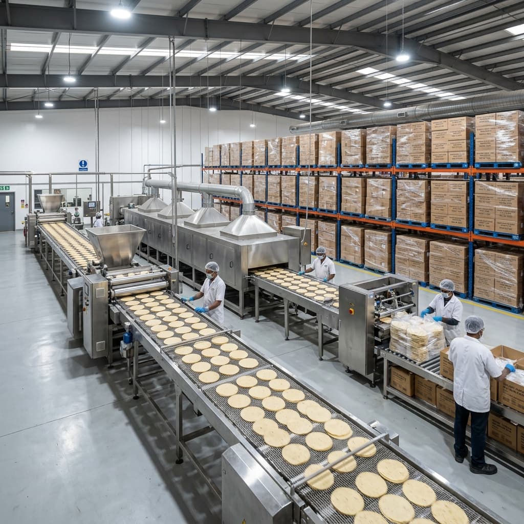 Modern High-Volume Manufacturing Facility